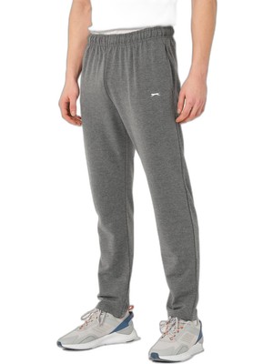 Myg Plus Slazenger Krox In Erkek Cepli Koyu Gri Eşofman Altı