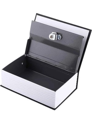 TCX Kitap Görünümlü Gizli Kasa 18X11.5 cm Metal Iç Yapı
