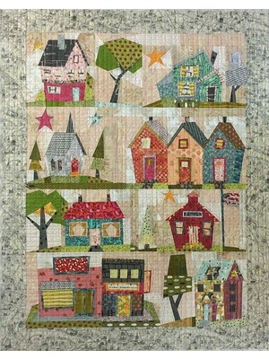 Laura Heine'den My Kinda Town Yorgan Deseni