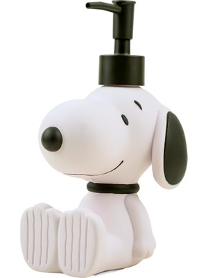 Collectibles Peanuts Snoopy Sabun/losyon/el Dezenfektanı Reçine Pompa Dispenseri, 10 Oz, (Resmi Lisanslı Ürün) Franco