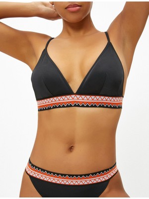 Odea Desenli Bikini Üstü