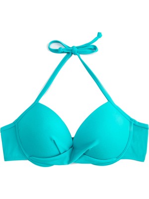 Odea Push Up Bikini Üstü Boyundan Bağlamalı
