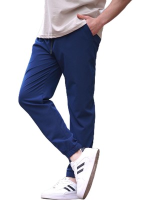 Odea Madmext Indigo Erkek Jogger Pantolon 6529,İNDIGO S