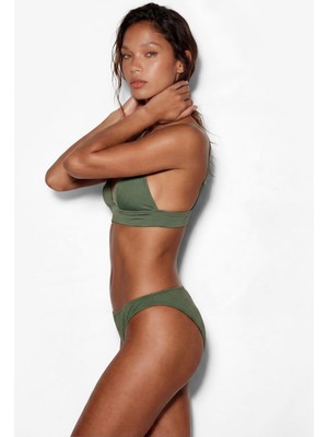 Odea Mat Kumaş Standart Bel Bikini Altı