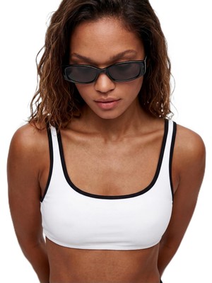 Odea U Yaka Biyeli Spor Bralet Bikini Üstü