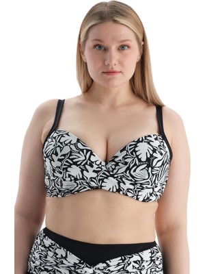 Odea Dagi Kadın Korseli Toparlayıcı Bikini Üst Multicolor 38