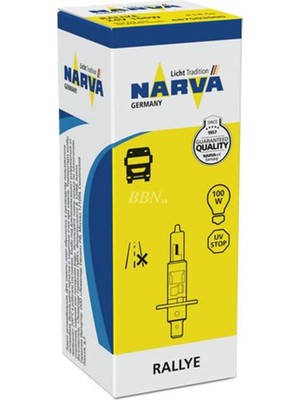 Odea Narva Ampul H1 12V 100W Halogen Fişli H1 100W 48350