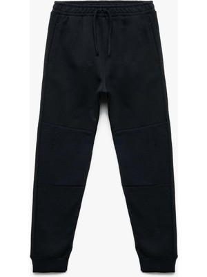 Odea Beli Lastikli Cepli Şardonlu Okul Jogger Eşofman Altı