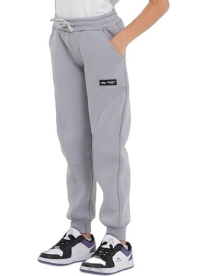 Odea Slazenger Lavra Unisex Çocuk Cepli Taş Gri Eşofman Altı