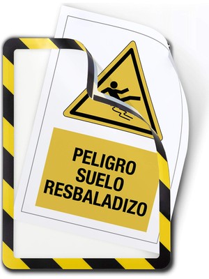 Odea Tarifold 194974 Praesentationsrahmen, Magneto Safety Line, Dın A4, Pvc, 2 Adet