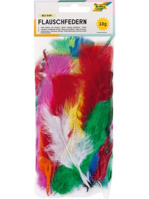 Odea Folia 53019 Tüylü Tüyler, 10 G, Çeşitli Renklerde