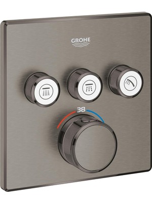 Odea Grohe Smartcontrol Üç Valfli Akış Kontrollü, Ankastre Termostatik Duş Bataryası - 29126AL0