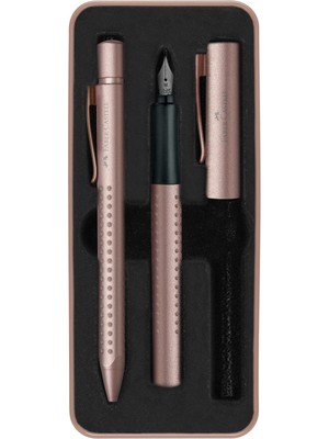 Odea Faber-Castell Hediye Seti Grip Edition, Gül Küreği, Dolma Kalem M ve Tükenmez Kalem Xb