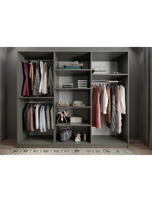 Baramolife Eko 6 Kapaklı Gardırop - G.A.L.E_240