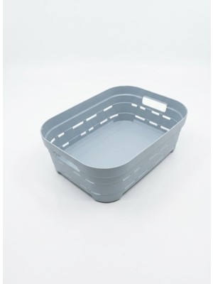 Odea Proalet Plastik Düzenleyici Sepet, Tutamaklı Çok Amaçlı Banyo ve Mutfak Organize Sepeti, Buzdolabı ve Dolap Içi Saklama Kutusu, Bpa Free (2.8 Litre)