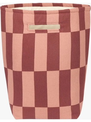 Nobodinoz Vibes Büyük Sepet, Maroon Tiles