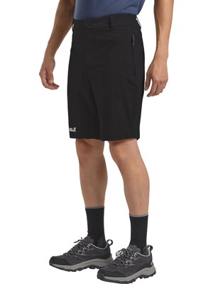 Rafta Jack Wolfskin Hikeout Shorts Erkek Siyah Şort