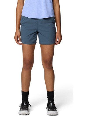 Rafta Mountain Hardwear Kadın Dynama Şort, Ay Mavisi, Large/3" Inseam