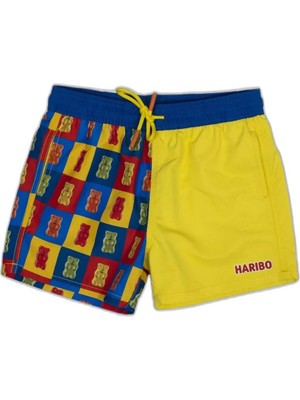 Rafta Haribo Erkek Çocuk Mayo Short - HRBSWM020 Sarı
