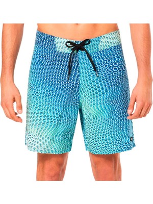 Rafta Oakley Erkek Cosmic Tides 45,72 cm Boardshort, Yeşil, 7