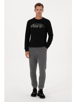 Rafta U.s. Polo Assn. Erkek Antrasit Melanj Eşofman Altı 50313765-VR081