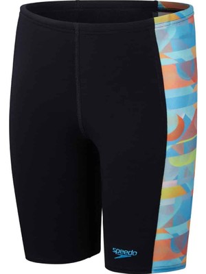 Rafta Speedo Digi Alov Panl Jammer Jm Black/blue Erkek Çocuk Mayosu 8-00315817593 Siyah