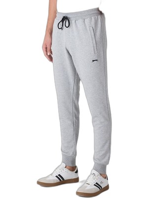 Rafta Slazenger Frenzy Erkek Fermuar Cepli Gri Eşofman Altı