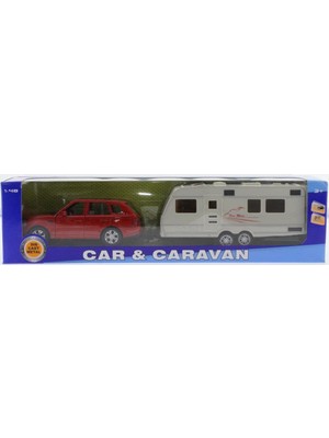 Rafta Mega Brands Kırmızı Metal Araçlı Karavan MK1021