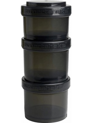 Rafta Smartshake Revive Depolama Siyah, 1 x 150 ml / 5 Oz ve 2 x 200 ml / 7 Oz