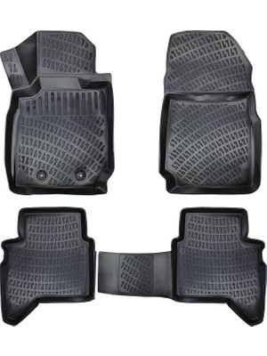 Rafta Rizline Ford Ranger 2011-2022 Uyumlu 3D Havuzlu Paspas