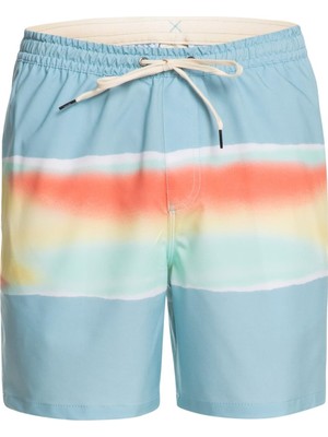 Rafta Quiksilver Erkek Surfsilk Air-Brush Volley 17NB Boardshorts (Tekli Paket)