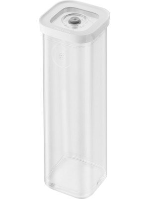 Rafta Zwıllıng Fresh & Save Cube Kutu, Boyut 4s, Modüler ve Istiflenebilir Saklama Kabı, Hava Geçirmez ve Vakumlanabilir Saklama, Bulaşık Makinesinde Yıkanabilir, Şeffaf