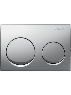 Rafta Geberit ALPHA20 Kumanda Paneli Mat Krom 115.040.46.5