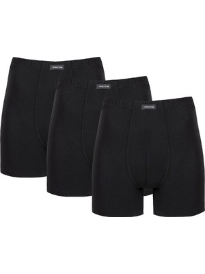 Rafta Thermoform Bambu Erkek Şort Siyah 3'lü Paket Xl