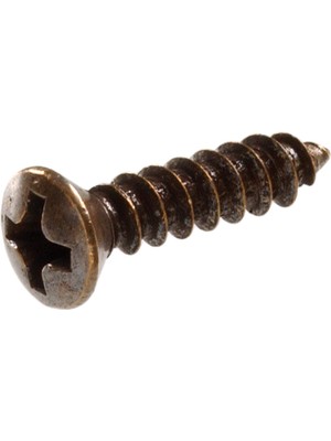 Rafta Hillman En Grup 2852 6 x 5/8 Inç Oval Kafa Antik Pirinç Dekorasyon Metal Vida, 40" Lı