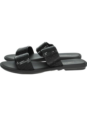 Rafta Icon Slide Kadın Terlik Siyah 35/42