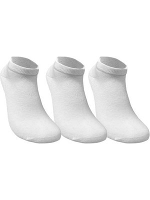 Rafta Skadi Mons Ankle 3 Pack Çorap, 41-44, 120-1605030123-3, Beyaz, Üniseks-Yetişkin