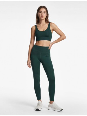 Rafta Slim Fit Kolsuz U Yaka Sporcu Sütyeni