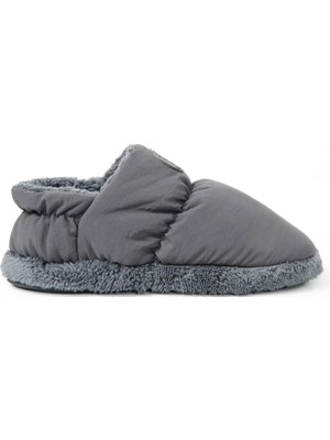Peluche Ev Terliği, 40-41, Gri
