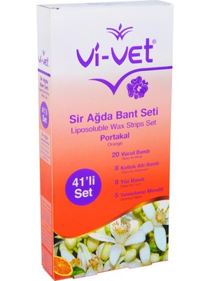 Genel Tedarik 41 Parça  Portakal Sir Ağda Bant Set BX40