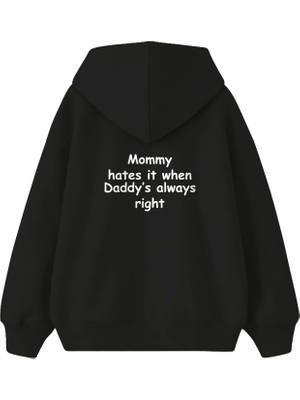 The Lucid Lab Daddy Is Right Çocuk Hoodie