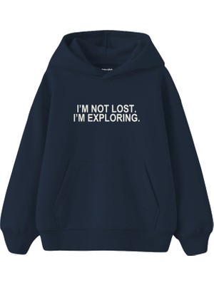 The Lucid Lab Not Lost Çocuk Hoodie