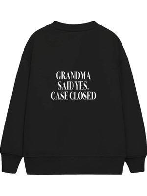 The Lucid Lab Grandma Said Yes Çocuk Sweatshirt