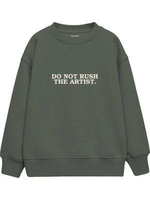 The Lucid Lab Do Not Rush Çocuk Sweatshirt
