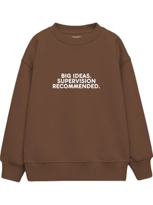 The Lucid Lab Unsupervised Ideas Çocuk Sweatshirt