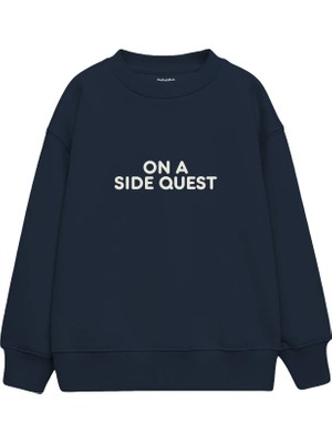 The Lucid Lab Side Quest Çocuk Sweatshirt