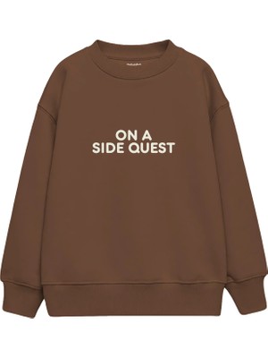 The Lucid Lab Side Quest Çocuk Sweatshirt