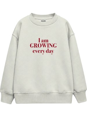 The Lucid Lab Growing Every Day Çocuk Sweatshirt