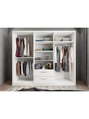 Baramolife Eko 6 Kapaklı Gardırop - G.A.H.E_247