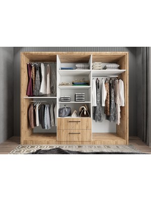 Baramolife Eko 6 Kapaklı Gardırop - G.A.H.E_247